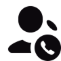 Phone user icon